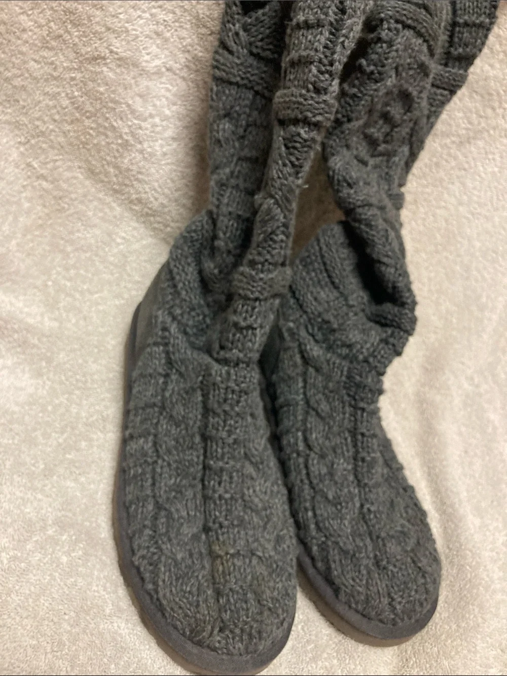 Women's UGG Over-the-Knee Twisted Cable Boots